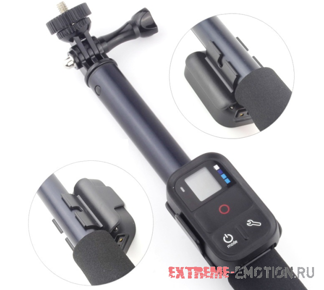 Держатель Remote Holder для пульта GoPro на монопод