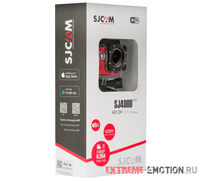 Экшн камера SJCAM с дисплеем SJ4000 WiFi