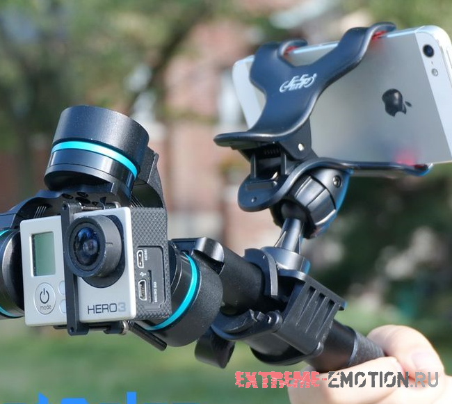 Smartphone Holder Держатель для смартфона на трубку, руль, стабилизатор