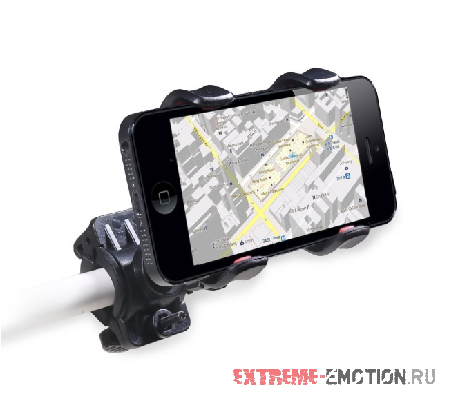 Smartphone Holder Держатель для смартфона на трубку, руль, стабилизатор
