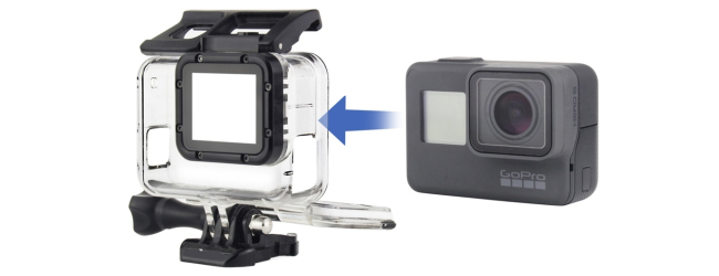 бокс gopro Без снятия линзы