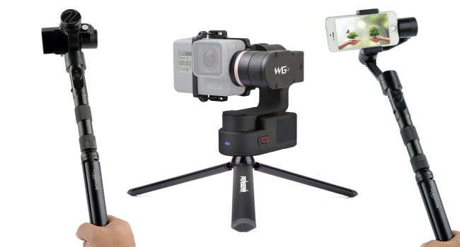 Универсальная подставка тренога для GoPro, feiyu, zhiyun