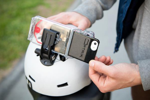 Установка iPhone в кейс XD5